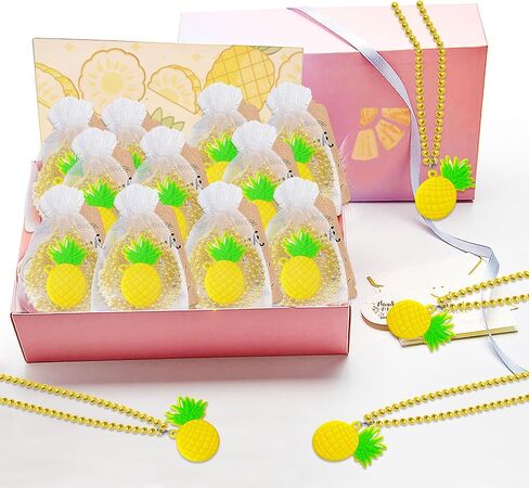24 Pack Banana Necklace Party Favors for Fruit Themed Baby Shower, Birthday Party Goodie Bag Fillers，School Carnival Rewards, Photography Props, Home Decorations, Classroom Prize in Saudi Arabia