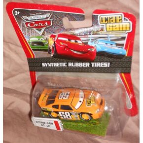 Disney / Pixar CARS Movie Exclusive 1:55 Die Cast Car with Synthentic Rubber Tires Octane Gain