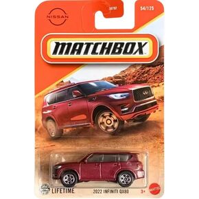 Matchbox 2022 Infiniti QX80 ، Red ، 54/125 ، 1:64 Scale Diecast Car