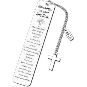 2025 Baptism Gifts for Girl Boys Christian Gifts for Women Men Faith Confirmation Gifts for Teen Girls Boys Baptism Gifts for Women Men First Communion Gifts for Teenage Girls Easter Baskets for Kids