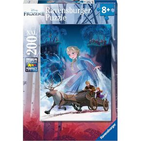 Ravensburger Disney Frozen 2 - The Mysterious Forest - 200 قطعة Jigsaw Puzzle للأطفال - كل قطعة فريدة من نوعها - تتناسب معًا بشكل مثالي
