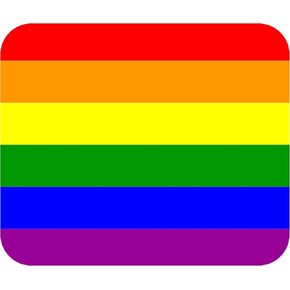 Rogue River Tactical Rainbow Mouse Pad Mat Mousepad for Laptop PC Gaming Home or Office Gift