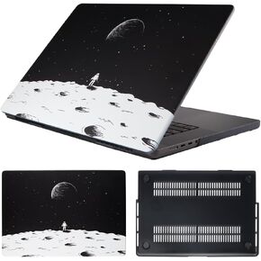 Hard Shell Case for 2025-2022 MacBook Air 13 M4/M3/M2 Chip(A3240 A3113 A2681) 13.6 inch Matte Plastic Protective Cover Lightweight, Durable(Astronauts Pattern)