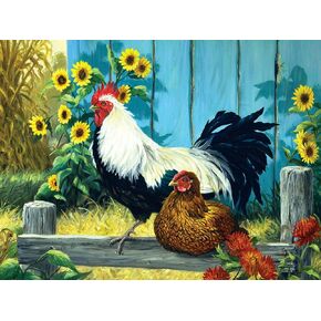 Ceaco - Country Couple - 300 Oversized Piece Jigsaw Puzzle