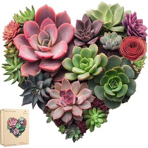 اللغز الخشبي النضج البالغ ، Heart Mandala ، 200 قطعة فريدة من نوعها الألغاز بانوراما الحرية للبالغين والأطفال ، سميكة إضافية 5 مم ، لعبة عائلية ، هدية عيد ميلاد ، 11.2 "*10.8"