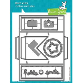 LAWN FAWN Shutter Card Lawn Cuts Custom Craft Die