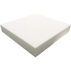 Foamma 2" x 16" x 16" High Density Upholstery Foam, Chair Cushion Square Foam for Dinning Chairs, Wheelchair Seat Cushion Replacement