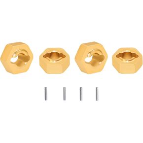 Brass Wheel Hex Hub Adapter 3mm Hexes with Pins for LOSI 1/24 Micro-B 2WD Rc Model Car Buggy LOS00007 Upgrade Part ﻿