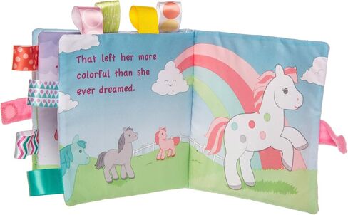 Taggies Embroidered Soft Ring Rattle, Painted Pony, 6-Inches in Kuwait