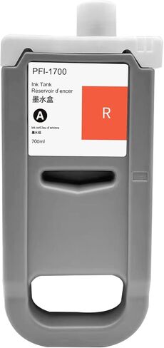 YOUEXPERT PFI-1700 Yellow Pigment Remanufactured Ink Cartridge for Canon PFI-1700 PFI-1700Y 0778C001AA imagePROGRAF Pro2000, 2100, Pro 4000s, 4100, 4100S, 6000s, 6100, 6100S Printers (700ML, 1Pack) in Kuwait