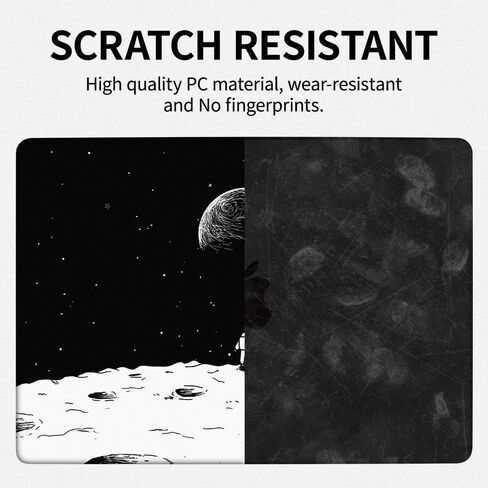 Hard Shell Case for 2025-2022 MacBook Air 13 M4/M3/M2 Chip(A3240 A3113 A2681) 13.6 inch Matte Plastic Protective Cover Lightweight, Durable(Astronauts Pattern) in Kuwait