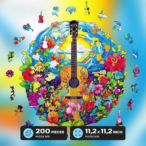 ESC WELT Wooden Eye Puzzle 300 Pieces - Captivating Mind Entertainment for Teens and Adults - Fun and Environmentally Friendly Toy - Challenging Jigsaw Game - Wooden Puzzle in Kuwait