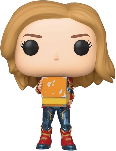 Funko Pop! Marvel: Captain Marvel - Captain Marvel Holding Lunchbox, Multicolor, us one-Size in Saudi Arabia