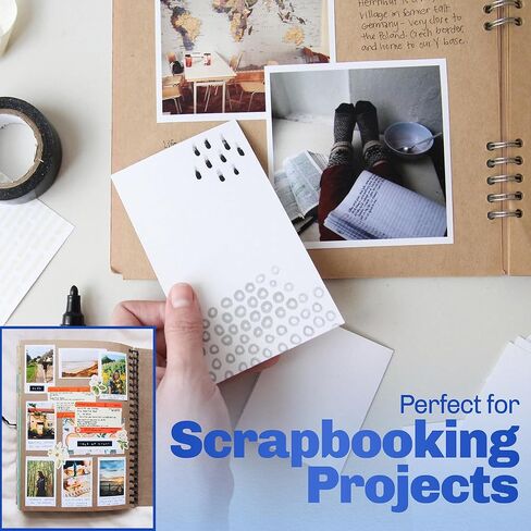 Chipboard, Chip Board, Book Board, Chipboard Sheets 8.5 X 11, Backing Board, Paperboard, Cardboard Sheets, Book Binding Board, 100 Thin Chipboard Sheets (22Point) in Saudi Arabia