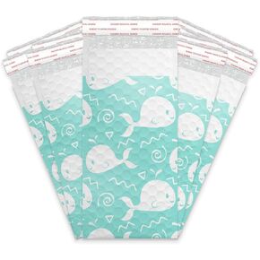 #0 6x9 (20pcs) Llamas Designer Self Seal Poly Bubble Mailers Shipping Envelopes Padded Bags