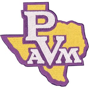 Desert Cactus Prairie View A&M University Patch – Embroidered Iron On/Sew On Applique for Blazers, Jackets, Backpacks, Bags, Hats & Tactical Gear – Panthers (Patch - Design F)