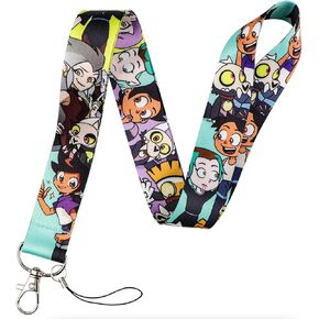 Pinstant Owl House Cartoon Animated TV Show 17.7" Neck Lanyard Keychain Holder ID Badge Mobile Phone Pin Strap