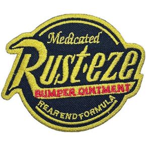 Black Rust'eze Patch Iron on Patch Embroidered Patch Applique Patch for Jacket Patch for Backpack