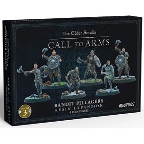 Modiphius The Elder Scrolls: Call to Arms - Bandit Pillagers Expansion - 6 Unpainted Resin Figures, Chapter 3, RPG, Includes Scenic Bases, 32MM Scale Figures, Tabletop Roleplaying Game
