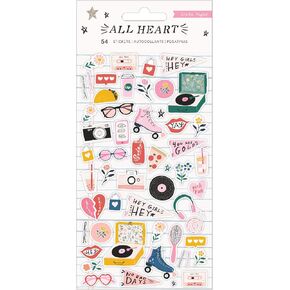 Crate Paper Puffy Stickers, Multi