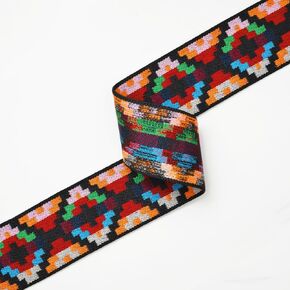 Trim 2" (50mm) Elastic Stretch Ribbon, Stretch Elastic Band for Headband, Hand Band and Waist Belt, TR-11021 (3-Yards)