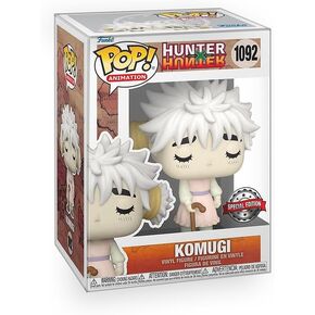 Pop Anime: Hunter X Hunter (HxH) - Komugi Exclusive Vinyl Figure Bundle with Compatible Funko Box Protector