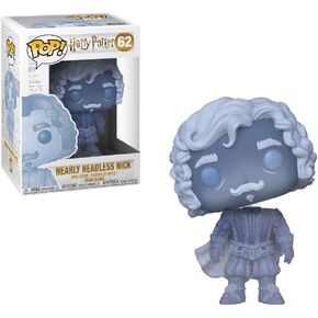 Funko POP!: Harry Potter - Nearly Headless Nick (Blue Translucent), Multicolor
