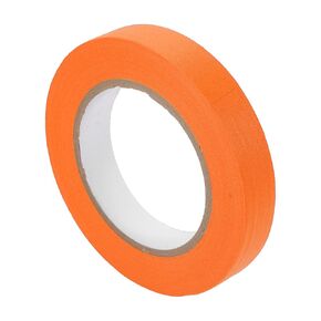 Masking Tape, 0.8 Inches x 60.1 Yards DIY Car Auto Paint Painters Tape Yellow, 1 Pc
