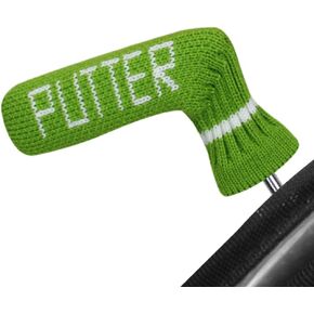 Scott Edward Blade Putter Cover Knitted, 1 Piece in Pack, Fits Golf Blade Putters, Double-Layers Knitted, Cute and Soft