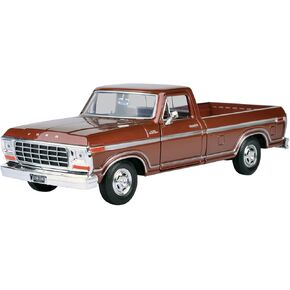 Motormax 1979 Ford F-150 Pickup Truck 1:24 Diecast Car Model 79346 Brown