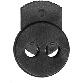 Ravenox Cord Locks for Drawstrings | Circle Dual Hold Lock | Cord Lock for Paracord, Bags, Luggage, Clothing Use | Camping Accessories for Great Outdoors | Cord Stops to Secure String, Rope and Twine