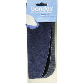 Wrights Bondex Iron-On Patches 5"X7" 2/Pkg, Denim