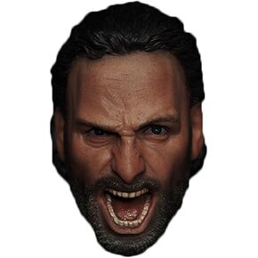 1/6 Custom Head Sculpt for Phicen Muscular Male Body