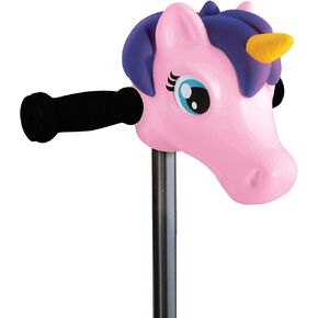 Unicorn Scooter Accessories Personalise Your Ride - Unicorn Scooter Head for Kids Ages 3 and Up - Great Scooter Gift for Girls - Ages 3 and Up - Pink and Purple
