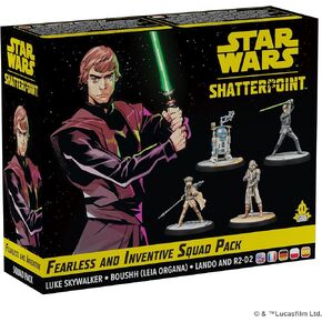 ألعاب Mass Atomic Mass Star Wars Shatterpoint Pack و Sciptive Squad Pack - لعبة Miniatures Tabletop ، لعبة الاستراتيجية للأطفال والكبار ، تتراوح أعمارهم بين 14+ ، لاعبين ، 90 دقيقة من اللعب ، صنع