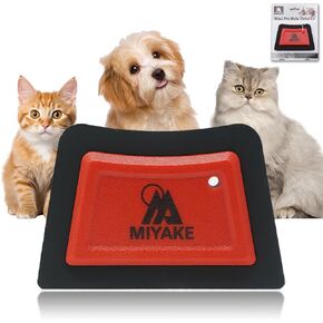 Miyake 3-in-1 Pet Hair Removal Tool Kit - Auto Detailing, Couch, Furniture, Lint & Carpet Cleaner, Cat and Dog Hair Remover Tool, Deep Cleaning Car Seat & Home Tools