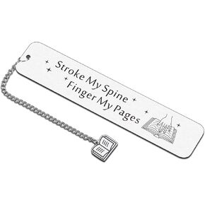 Funny Bookmarks for Women Men Book Lovers Bookish Gifts for Him Her Friends Friendship Birthday Gifts Women Spicy Bookmark Gifts for Teens Boys Girls Coworker Boss Lady Easter Book Club Birthday Gifts