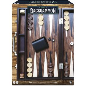 Merchant Ambassador Craftsman Deluxe Backgammon Set