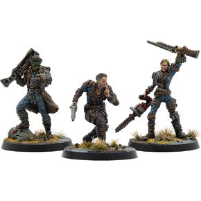 Modiphius Entertainment: Fallout: Miniatures - Unaligned: Legends of Vault 76 - 3 Resin Figures, Appalachia Wave, Unpainted & Unassembled, Licensed