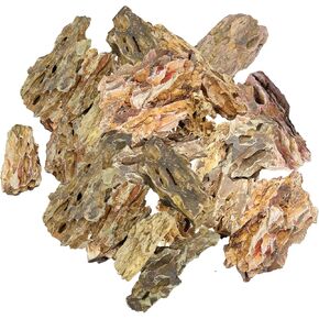 7/12 Pounds Natural Stream Slab Stones,Dragon-Rock Stone,Seiryu Stones Perfect for Aquariums,Fish Tanks,Terrariums,Landscaping Model,Reptile Rest Rock (Seiryu Stones, 12 LB)