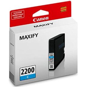 Canon PGI-2200 Cyan Ink Tank Compatible to Printer IB4120, MB5420, MB5120, IB4020, MB5020, MB5320