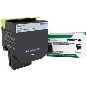 Lexmark 71B1HK0 CS417dn CX417de CS517de CX517de Black High Yield Return Program Cartridge Toner