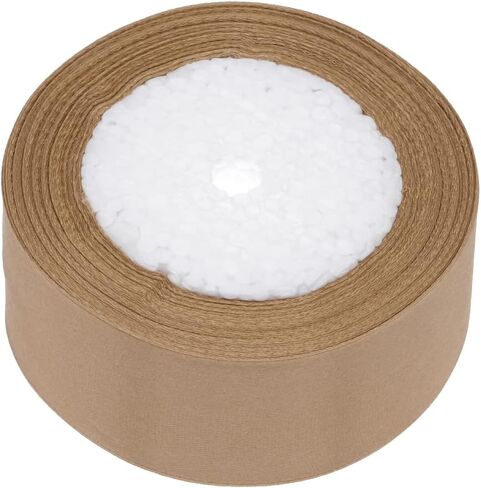 Solid Color Satin Ribbon,1-1/2 Inches 25 Yards Fabric Ribbons for Gifts Wrapping,Wedding,Party,Hair,Crafts,Bow Making,DIY Decor Ornaments and Other Sewing Projects (Gold) in Saudi Arabia