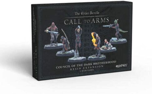 Modiphius Elder Scrolls - Call to Arms - Council of The Dark Brotherhood,Multicolor in Saudi Arabia