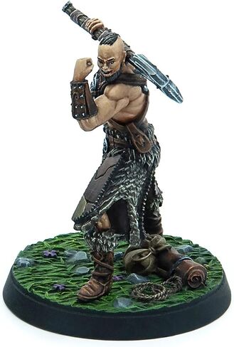 Modiphius The Elder Scrolls: Call to Arms - Bandit Pillagers Expansion - 6 Unpainted Resin Figures, Chapter 3, RPG, Includes Scenic Bases, 32MM Scale Figures, Tabletop Roleplaying Game in Kuwait