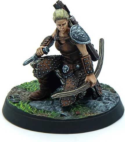 Modiphius The Elder Scrolls: Call to Arms - Bandit Pillagers Expansion - 6 Unpainted Resin Figures, Chapter 3, RPG, Includes Scenic Bases, 32MM Scale Figures, Tabletop Roleplaying Game in Kuwait