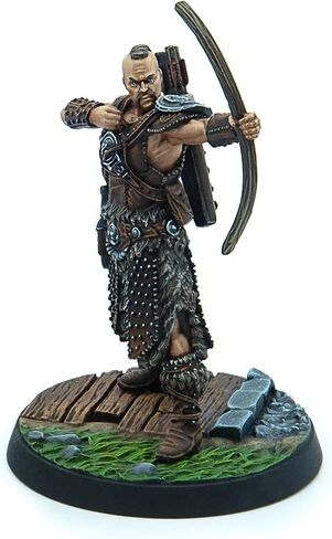 Modiphius The Elder Scrolls: Call to Arms - Bandit Pillagers Expansion - 6 Unpainted Resin Figures, Chapter 3, RPG, Includes Scenic Bases, 32MM Scale Figures, Tabletop Roleplaying Game in Kuwait