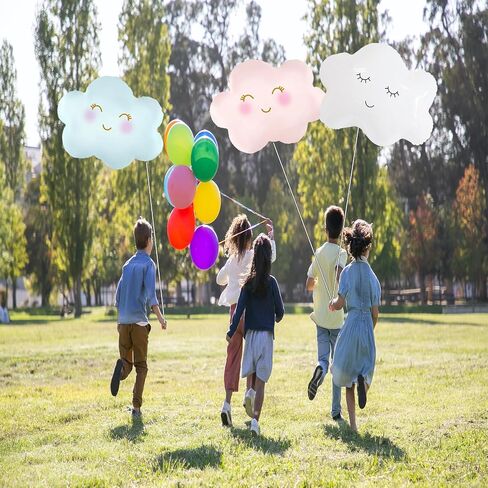البالونات السحابة 6pcs إحباط البالونات السحابة المسلحة المسلحة للاستحمام الطفل وتوريدات حفلات عيد الميلاد in Kuwait