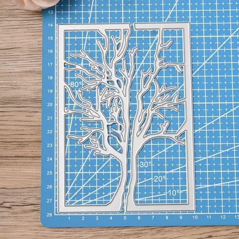 تقسيم إطار شجرة القالب المعادن ، تقسيم شجرة إطار القطع المعادن قطع الستنسل بطاقة ورقة الحرف DIY القالب القطع المعادن يموت الألبوم الألبوم. in Kuwait