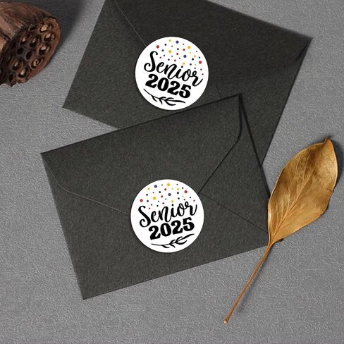 120 x Senior 2025 Cut Sticker, Senior Stickers, Gift for 2025 Grad, Graduating 2025, Senior Year 2025 Stickers, Graduation Party Favor Decor, Party Decor 1.6" (Senior 2025) in Saudi Arabia